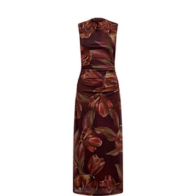 Allegra Floral Mesh Dress