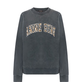 Miles Leopard Logo Sweatshirt