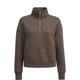 Hattie Zip Front Sweatshirt