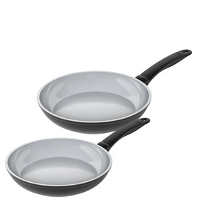 Easy Ceramic Two-Piece Frying Pan Set