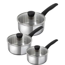 Classic Induction Three-Piece Saucepan Set