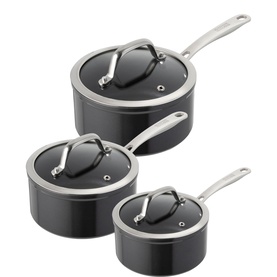 Easy Pro Three-Piece Saucepan Set