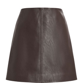Lauren Faux Leather Mini Skirt