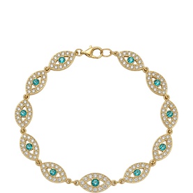 Rhodes Evil Eye Bracelet