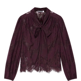 Lace Pussybow Blouse