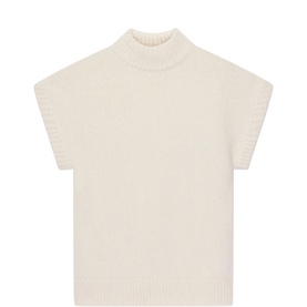 Fluffy Knitted Longline Top