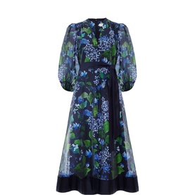 Nixie Floral Flared Dress
