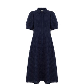 Yasmine Textured Flared Dress