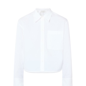 Scott Patch Pocket Cropped Shirt