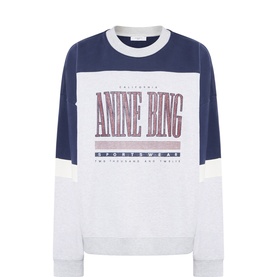 Miles Logo Graphic Sweatshirt