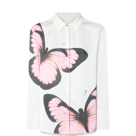 Cameron Butterfly Print Blouse