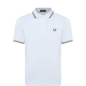 Laurel Wreath Logo Twin Tipped Polo Shirt