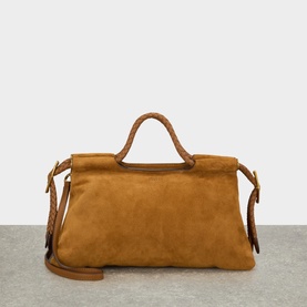 Pipa Suede Shoulder Bag