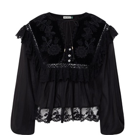 Diann Lily Embroidered Top
