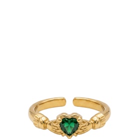 Aine Adjustable Claddagh Ring