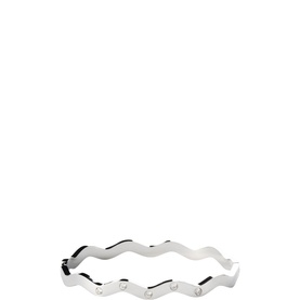 Glitter Wave Bangle Bracelet