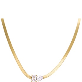 Paired Souls Pendant Necklace