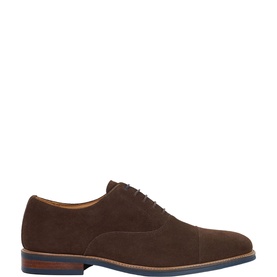 Stanlakes Wide Fit Suede Oxford Shoes