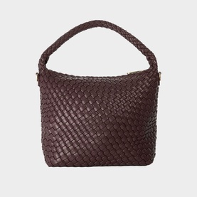 Deliberate M Woven Shoulder Bag