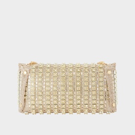 Elabourate Embellished Envelope Shoulder Bag