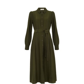 Avenly Belted Shirt Dress