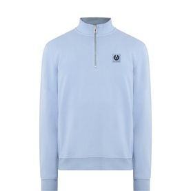 Belstaff Logo Half-Zip Sweatshirt