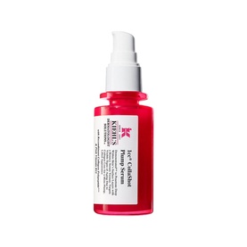 Kiehls Collagen Serum in a red pump bottle, 30ml skincare treatment with white label detailing