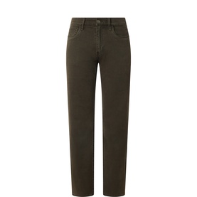 Elijah Mid-Rise Straight Leg Jeans