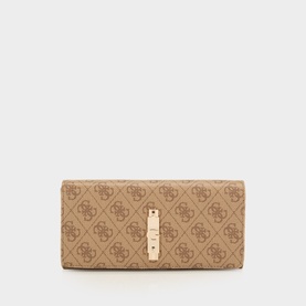 Yvonne Monogram Small Flap Wallet