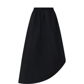 Taffeta Asymmetric Skirt