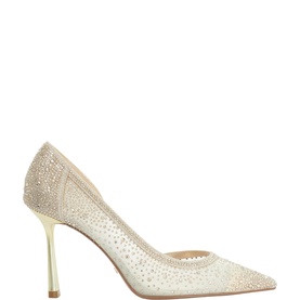 Cristelle Mesh Embellished Court Shoes