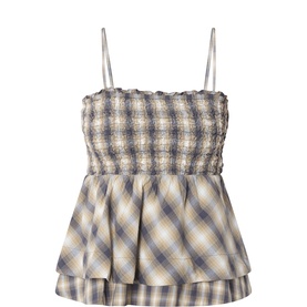 Azalea Check Cami Top