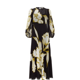 Eve Floral Flared Dress