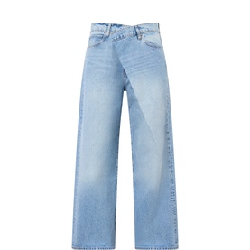 The Pixie Crossover Wide Leg Jeans