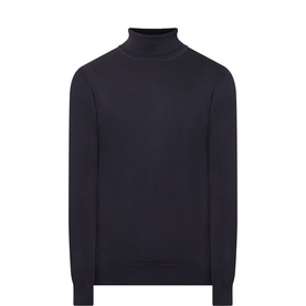 Solid Turtleneck Sweater