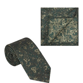 Floral Tie & Pocket Square Set