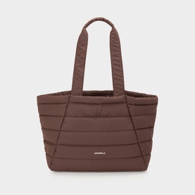 Logo Quilted Tote Bag