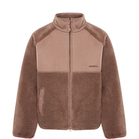 Logo Panelled Fleece Sweatshirt
