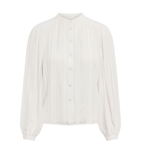 Alexis Lace Trim Blouse