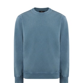 Valley Logo Garment-Dyed Sweatshirt