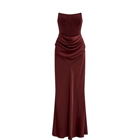 Isra Draped Off The Shoulder Dress