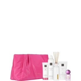 Rituals The Ritual of Sakura Large Gift Set with reed diffuser, body mist, cream, fragrance and pink tote bag