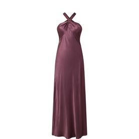 Losanna Satin Gown Dress