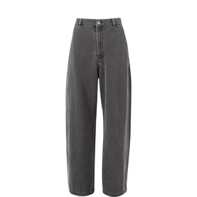 Chelsea Cropped Barrel Leg Jeans