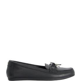 Girella Leather Bow Loafers