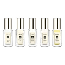 Jo Malone Christmas Edition Bestsellers Cologne Collection Gift Set, five miniature colognes in signature white and gold bottles