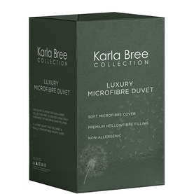 Luxury Check Embossed Microfibre 10.5 Tog Duvet