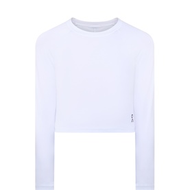 Studio Logo Long-T Cropped T-Shirt