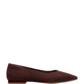 Suede Ballet Pumps