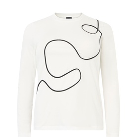 Fonte Scribble Long-Sleeved T-Shirt